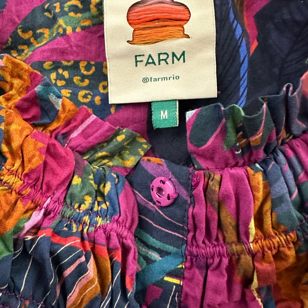 FARM Rio Multicolor Patterned Mini Dress - Picture 8 of 10